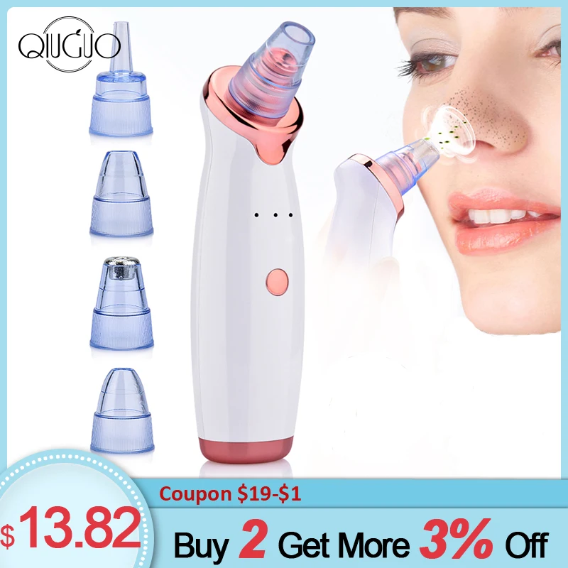

Blackhead Remover Vacuum Acne Pimple Removal Vacuum Suction Tool Facial Pores Cleaner Blackhead Face Cleaning Machine