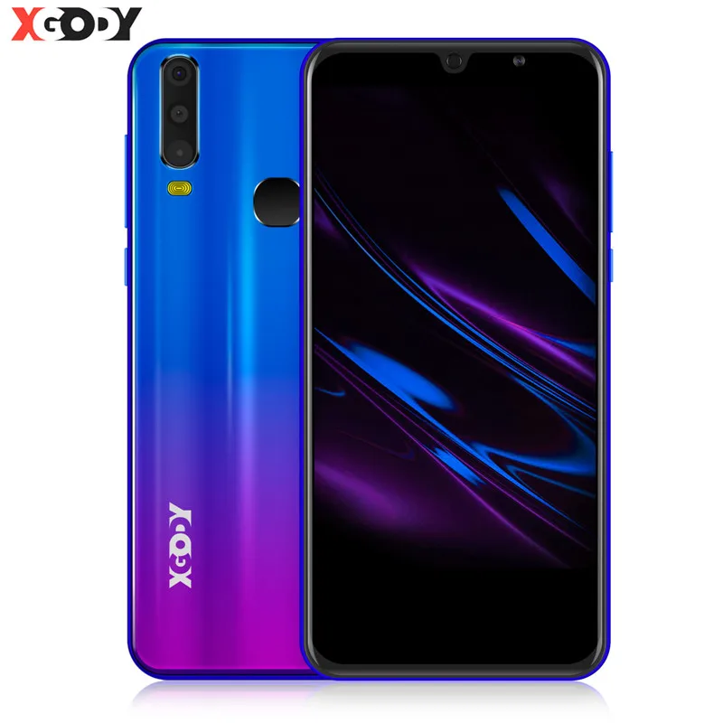 XGODY 3G Смартфон Android 8 1 с двумя sim картами 6 дюймов 18:9 ГБ сотовые телефоны MTK6580