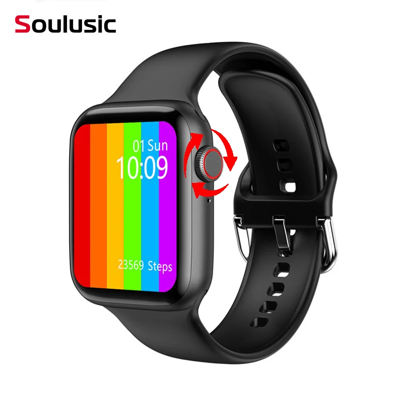 US $22.14 2020 New IWO W26 Plus Smart Watch Rotate 175 Inch Screen Custom Dial ECG Body Temperature Bluetooth Call SmartWatch PK IWO 13