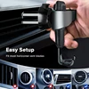 GETIHU Gravity Car Phone Holderr Air Vent Clip Cellphione Support GPS Mobile Stand For iPhone 12 11 Pro XS Max 8  Xiaomi Samsung ► Photo 2/6