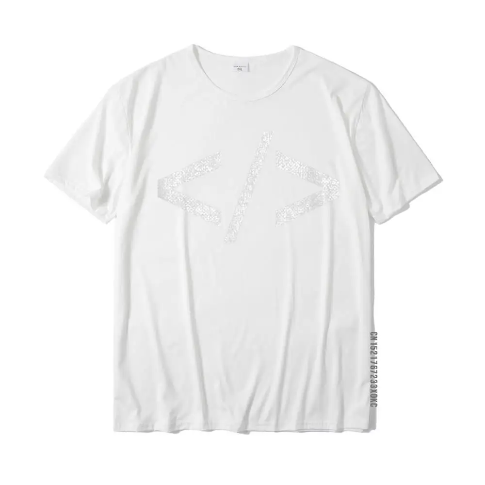 Summer Tops Shirt Funny Crewneck Crazy Short Sleeve 100% Cotton Fabric Men's T-Shirt Casual Sweatshirts Top Quality Minimal HTML Tag T-Shirt Web Designer Tee Shirts__MZ22127 white
