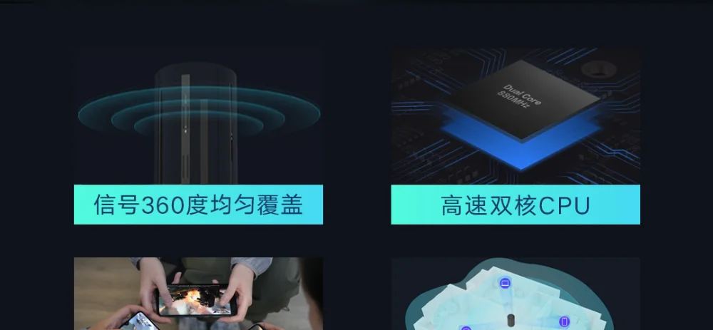 Xiaomi роутер AC2100 двухчастотный WiFi 128 МБ 2,4 ГГц 5 ГГц 360 ° покрытие двухъядерный процессор игра Дистанционное управление приложением