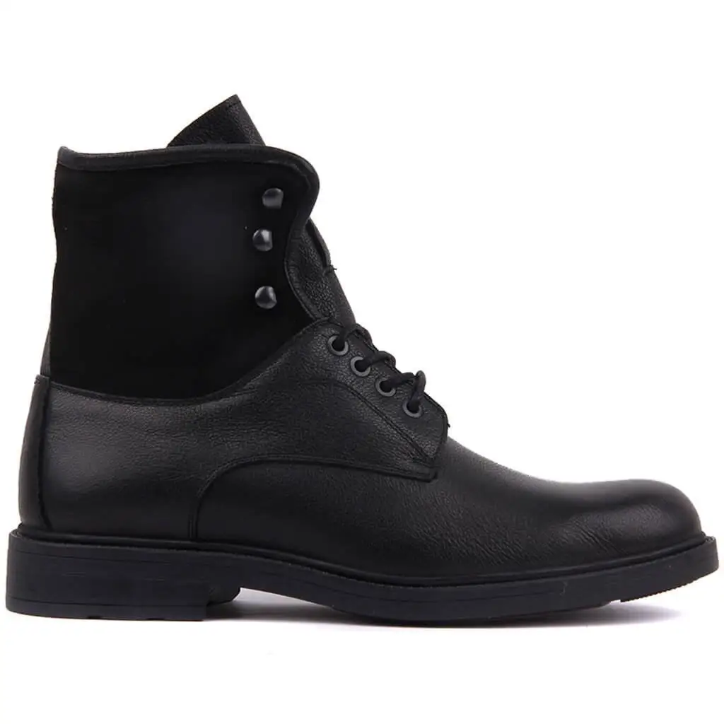 

Sail-Lakers Black Leather Men Boots