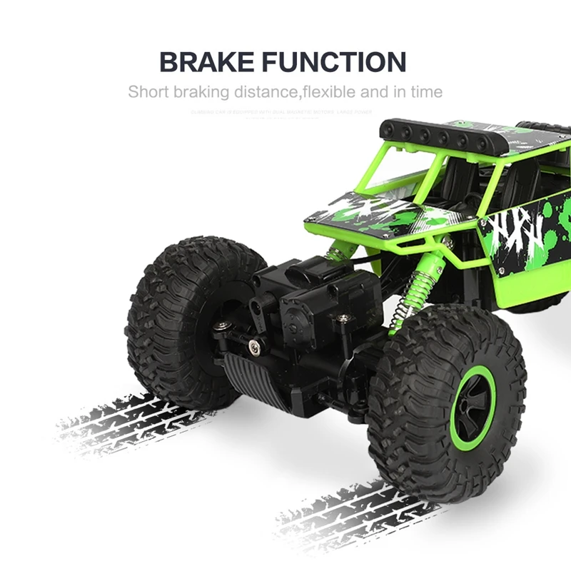1:18 4WD руль большой RC автомобили 2,4G высокая скорость внедорожников альпинистская машина