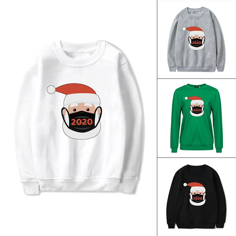 

Christmas Women's Round Neck Sweater Round Neck Solid Color Long Sleeve Loose Casual Fashion Autumn and winter women's sweater