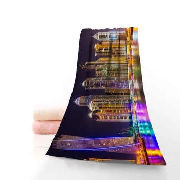 

Beautiful Dubai Towels Microfiber Fabric Bath Towels Travel,Beach,FaceTowel Custom Creative Towel Size 35X75cm ,70X140cm