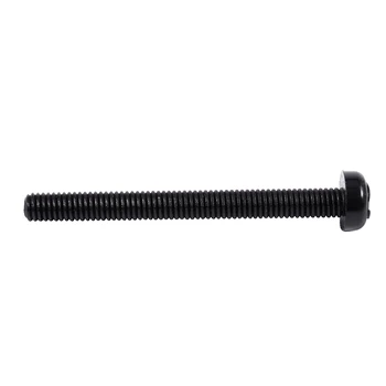 

New M3 x 30mm Nylon Phillips Cross Machine Screws Black 50 Pcs
