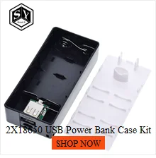 Металлический внешний аккумулятор DIY Kit ящик для хранения бесплатно сварочный костюм 1X18650 батарея 5V 1A USB Внешнее зарядное устройство смартфон
