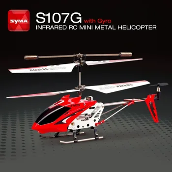 

Original Syma S107G Gyro Metal Infrared Radio 3CH Mini Helicopter RC Remote Control Flying Drone for Toys Gift Present RTF