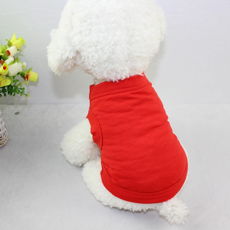 Vestiti Per Cani In Cotone - Gilet E T-Shirt Primavera/Estate Per Taglie Piccole, Medie E Grandi