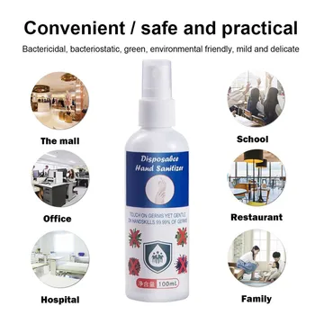 

Portable No-wash quick-drying Dvanced Hand Sanitizer Soothing Spray 100ML Dvanced Hand Sanitizer Soothing Spray cleaning #6