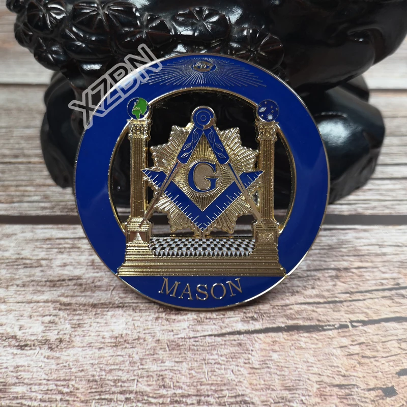 Автомобильный значок Masonic эмблемы масон вольный каменщик BCM3 mason G изысканная