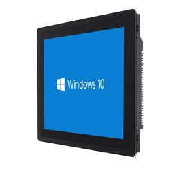 Tablette PC intelligente industrielle tout en un 15.6 pouces intégrée, terminal tactile capacitif en libre service avec RS232 COM HDMI 