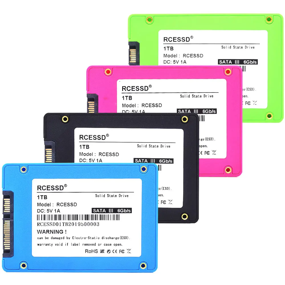 Пластиковый твердотельный накопитель RCESSD SSD 2 5 32 ГБ 120 240 360 гб 480 500 Гб 960
