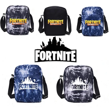 

Men Shoulder Bag Fortnites Fortress Crossbody Bags Unisex Anime Game School Satchel Kid Student Cartoon Travel Messager Bags