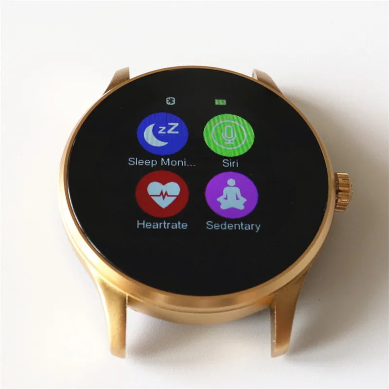 K88H Bluetooth Smartwatch ips HD экран монитор сердечного ритма Удаленная камера Push сообщения для Android ISO MTK2502C Смарт часы
