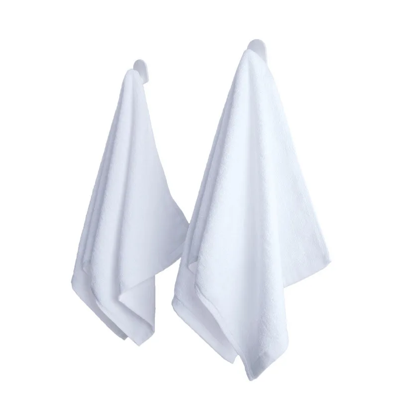 1 шт. 34 х 70 см хлопок белое отельное полотенце комплект Уход за кожей лица Полотенца банные полотенца для взрослых мочалки впитывающее полотенце для рук