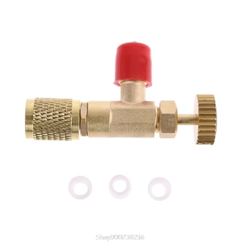 

R22/R410 Refrigeration Charging Adapter Connector Liquid Addition Accessories Home Air Conditioning Valve S27 20 Dropship