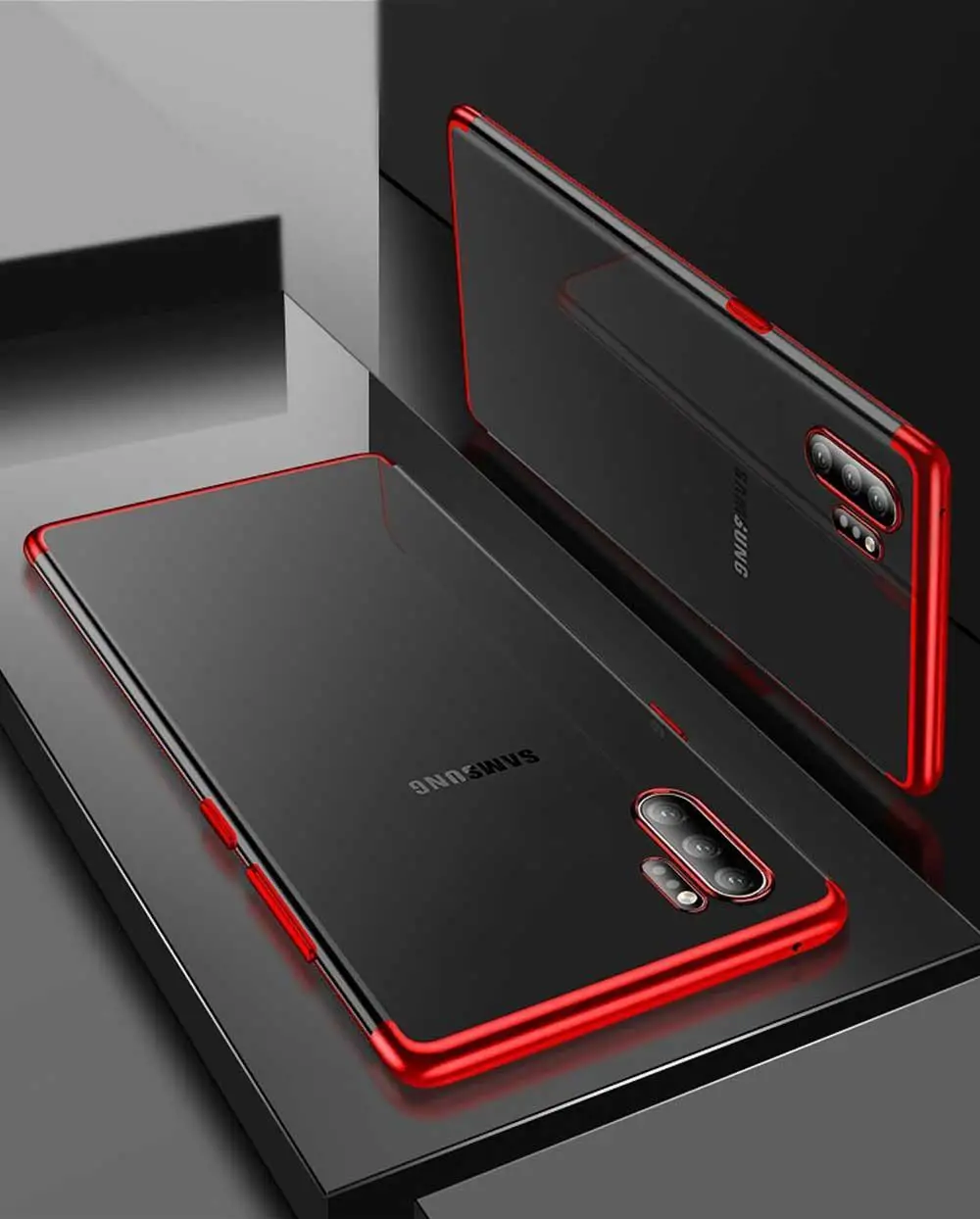 ТПУ для телефона с покрытием чехол для samsung Galaxy A80 A90 A70 A60 A50 A40 A30 A20E A10S A20S A30S A50S обратите внимание; размеры 9 и 10 Note10 Pro Прозрачный чехол для телефона