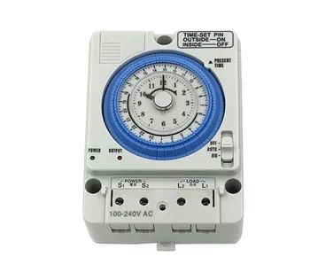 

mini. setting 15 Minutes 24 Hour Mechanical Timer Din Rail TB388 timer switch