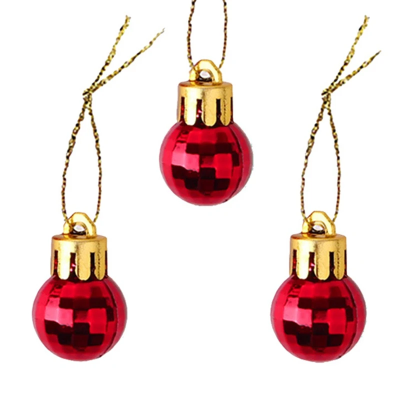 

10pcs Christmas Tree Ball Decorations for DIY Xmas Party Wedding 2CM Ball Baubles Hanging Ornament for Home Christmas Decoration