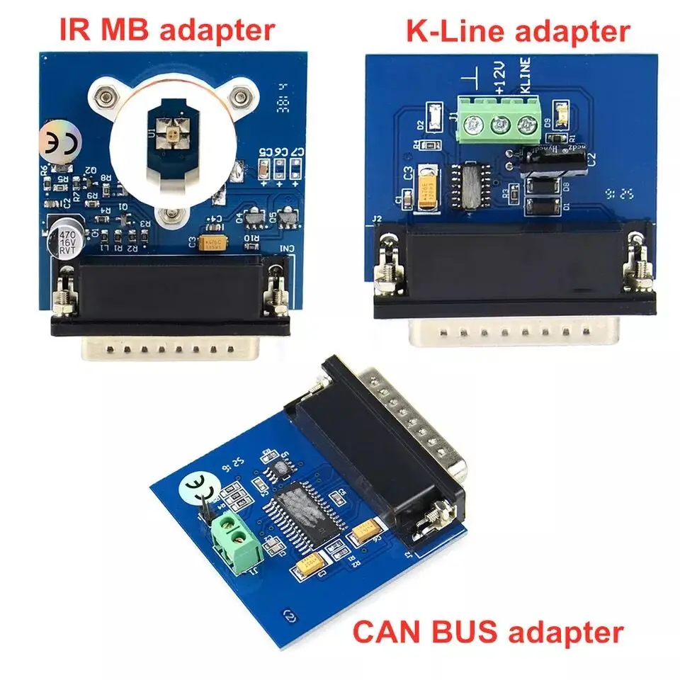 IPROG KLine адаптер может адаптер IR MB адаптер+ K-LINE+ CAN шина адаптер для V77 Iprog+ Pro программист Iprog