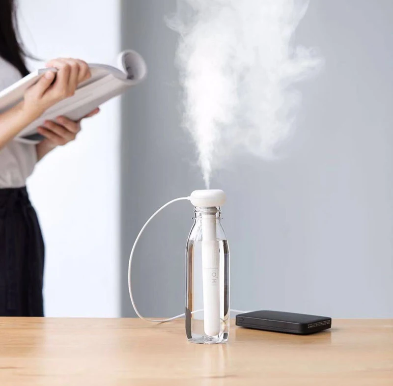 Портативный USB Арома диффузор белый съемный увлажнитель воздуха для домашнего