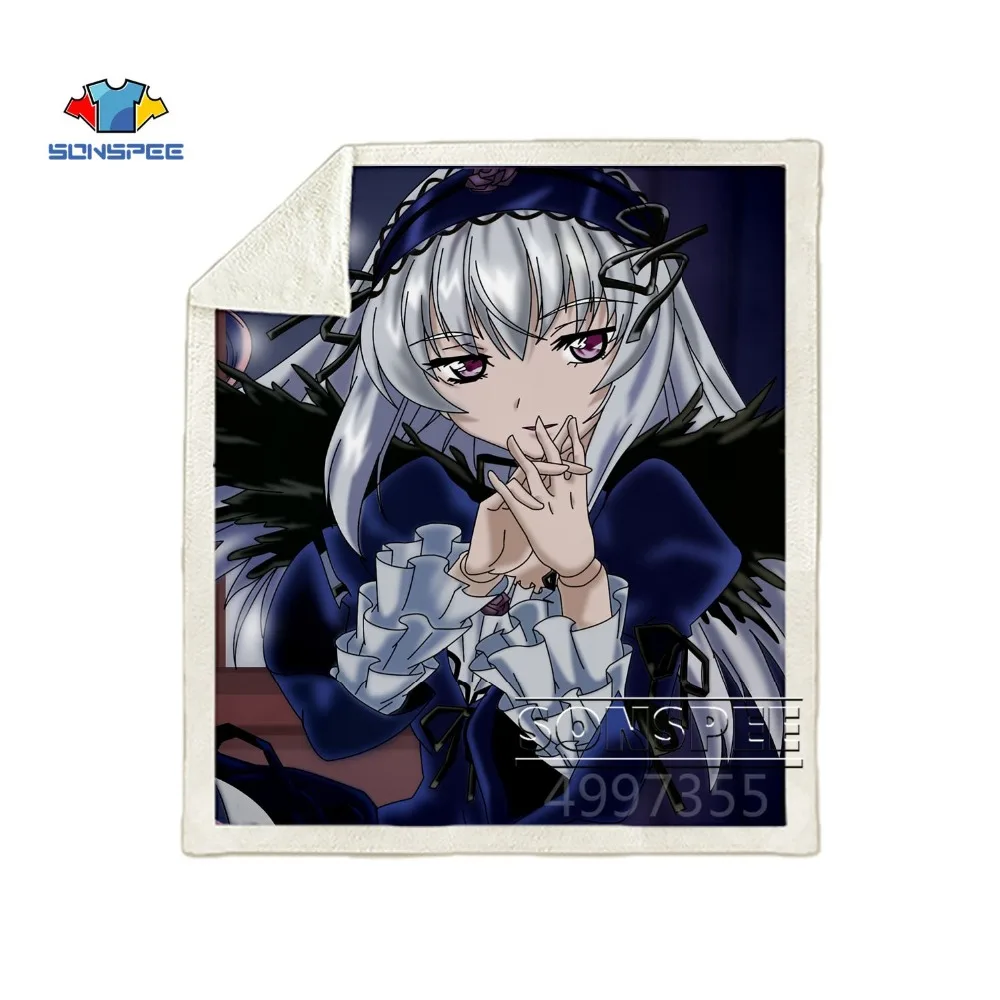 SONSPEE Rozen Maiden аниме harajuku для детей и взрослых 3d принт одеяло Теплый диван Стёганое одеяло покрывало путешествия постельные принадлежности магазин при фабрике K131