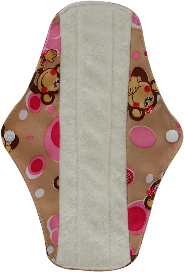 WSD09 Гигиенические многоразовые менструальные подкладки Culotte menstrumelle моющиеся женские гигиенические прокладки с принтом водонепроницаемые тканевые прокладки для трусов - Цвет: WSD09