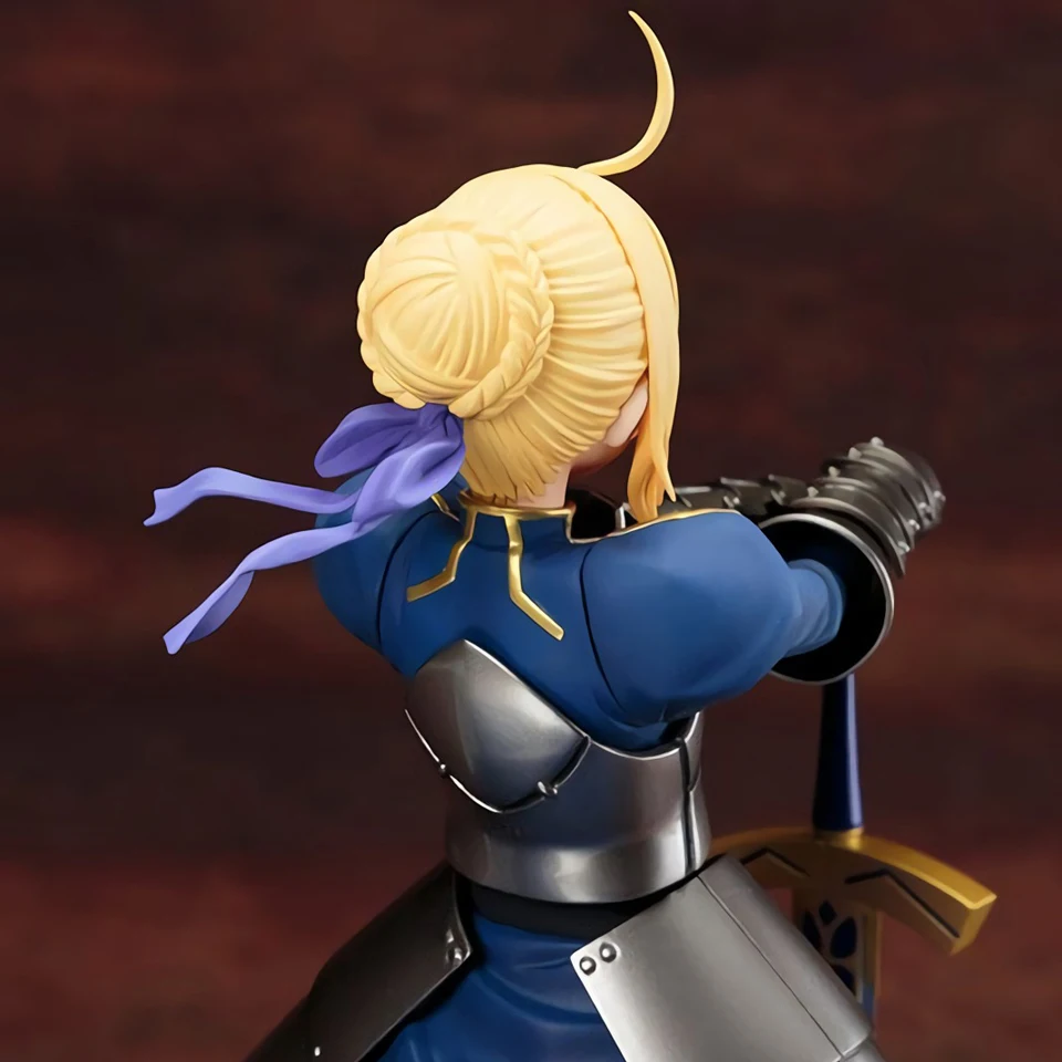 Tronzo 26cm Fate Grand Order FGO Saber Arturia Pendragon Arutoria Knight King PVC Action Figure Model Doll Toys For Christmas