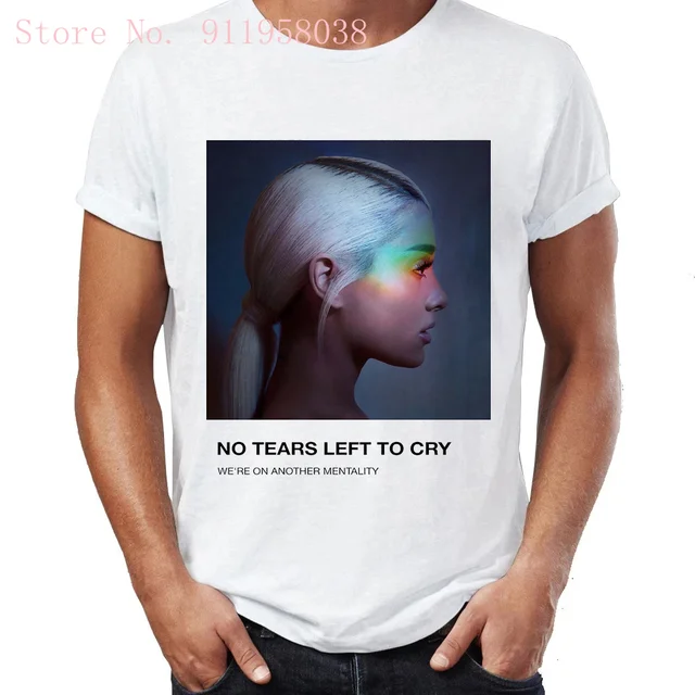 Kawaii Ariana Grande positions print Tshirt Harajuku sweet music singer cover t shirt oversized gothic punk women/men's T-Shirts 177 (26)