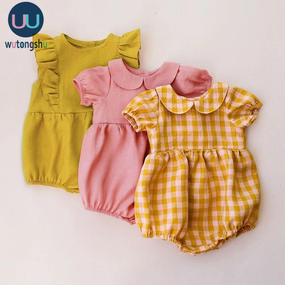 cheesecloth romper baby