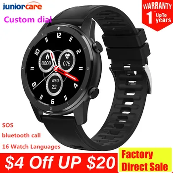 

2020 Bluetooth Call Smart Watch Men Custom Dial Full Touch Screen Smartwatch for Android IOS Women Sports Fitness Watch vs DT78