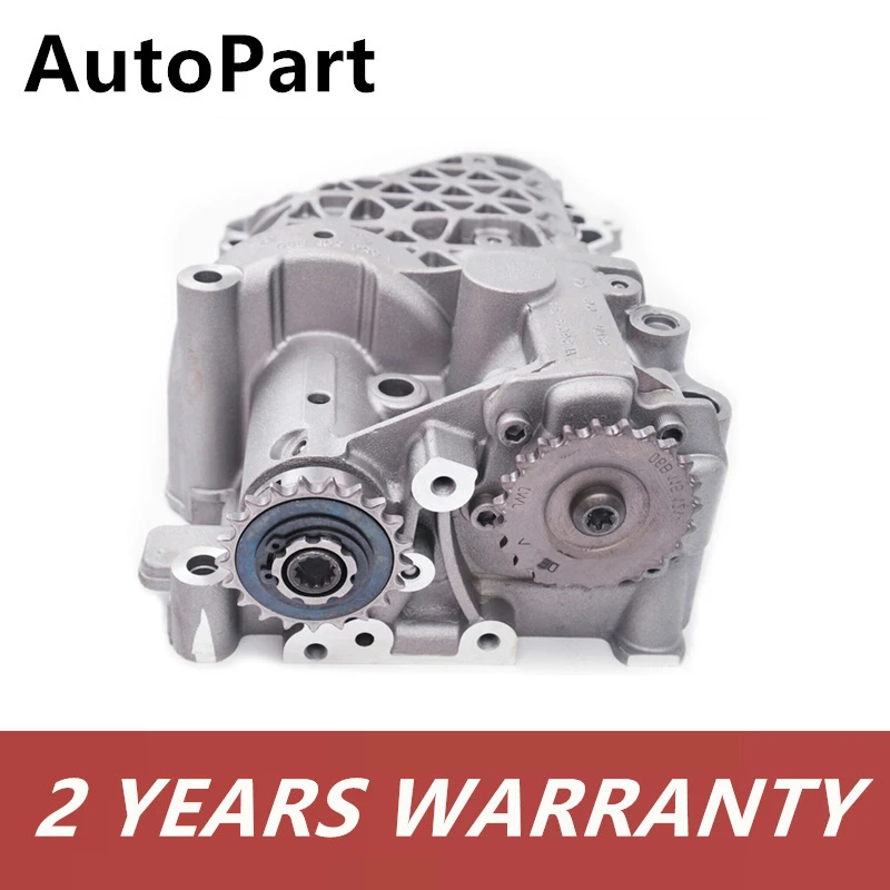 06D103295P 06D103295M Engine Balance Shaft Oil Pump Assembly For Audi