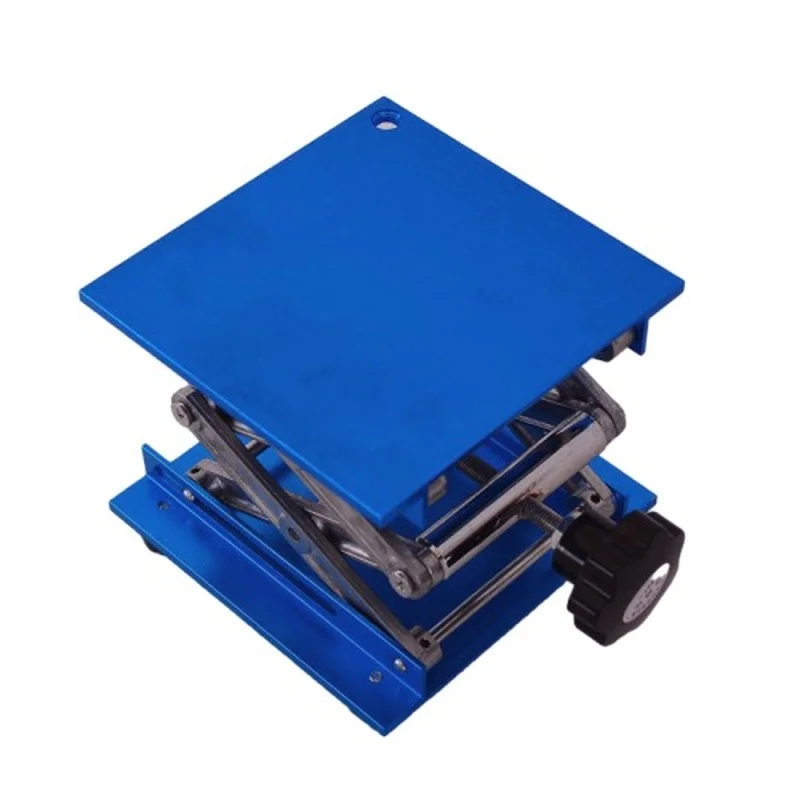 Aluminum Lifter Router Plate Table Woodworking Machinery Engraving Laboratory Lifting Stand Manual Lift Platform Carpentry Tools woodworking tool router insert plate router plate woodworking lift table woodworking tool kit