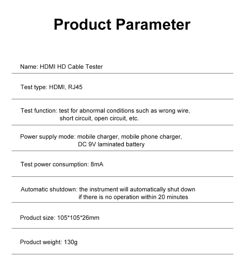 ethernet cable tracer OMAY Network Cable Tester RJ45 RJ11 HDMI Wire Line Finder Multifunction Industrial Control Elements for RJ45 RJ11 HDMI elegiant cable tester