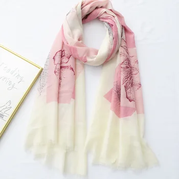

Scarf spring and summer travel linen sun protection shawl beach towel woman