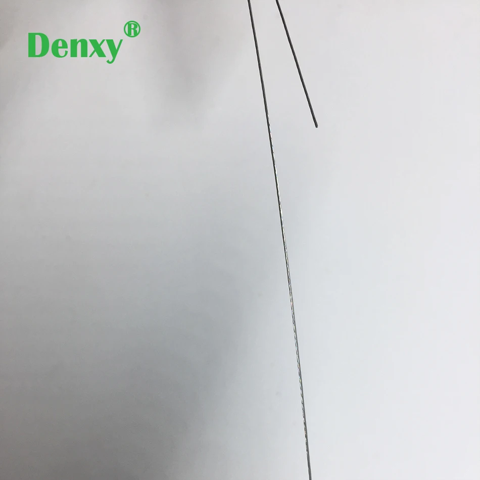 Denxy 3 трубка ортодонтический спиральный провод из нержавеющей стали Archwire ортодонтический коаксиальный провод лигатурная проволока Стоматологические Ортодонтические брекеты