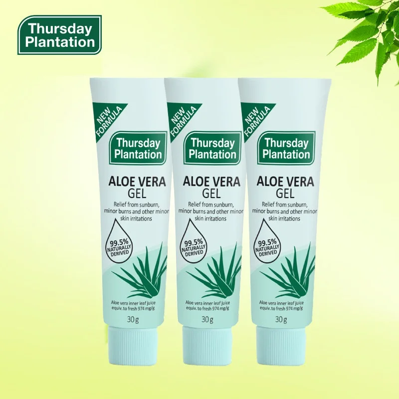 Original Thursday Aloe Vera Gel 30g Natural Moisturizer Relief of Minor