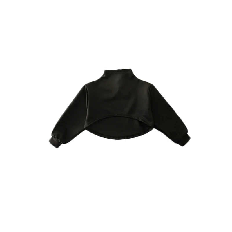 black top Детские танцевальные костюмы в стиле хип-хоп для девочек; костюмы для бальных танцев; одежда для выступлений; жилет; рубашка; брюки; 3 предмета; одежда для сцены; SL1973 - Color: black top