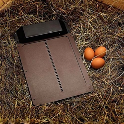 Porte automatique en aluminium pour poulailler, ouverture retardée le soir et le matin, cage 
