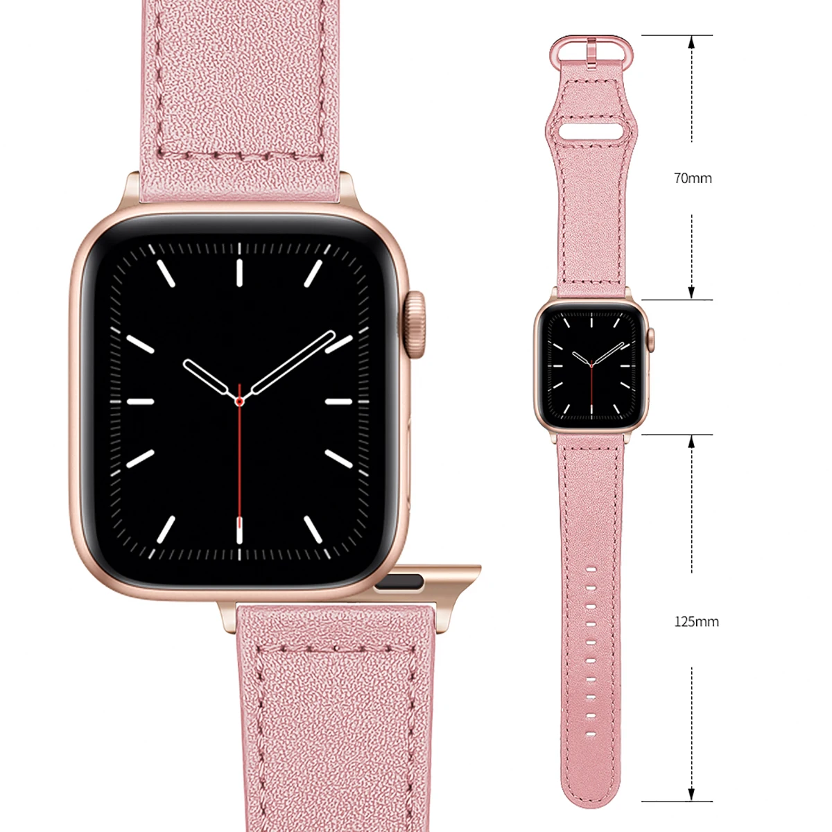 Производитель ремешок для apple watch ремешок из натуральной кожи петля 42 мм 38 мм для iwatch 44 мм 40 мм серия 5 4 3 2 1