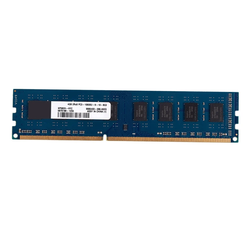 

DDR3 4GB Ram PC3 10600 1333MHz 1.5V Desktop PC Memory 240Pins System High Compatible for Intel