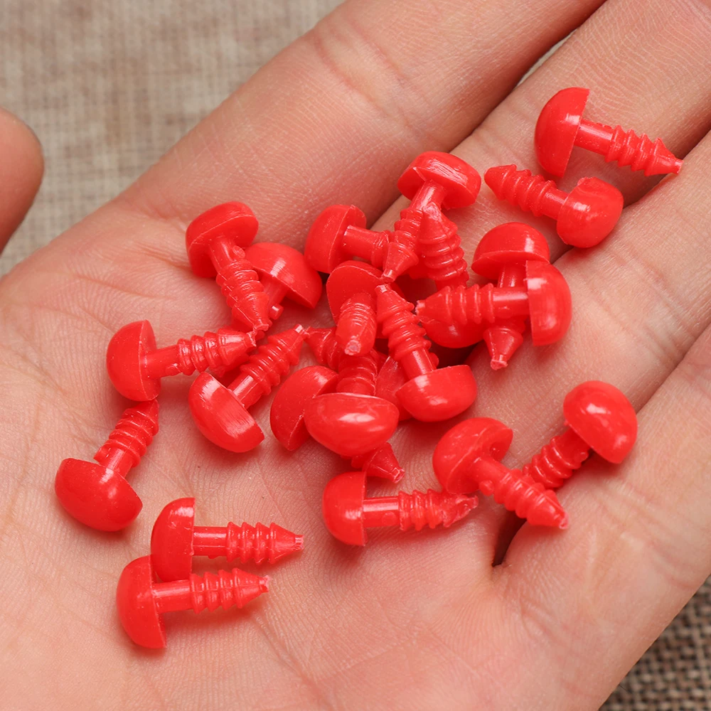 Doll Accessories 100pcs Plastic Triangle Noses for Dolls Toys Bear DIY Safety Nose Buttons Safety Parts Nose Accessories plush doll accessories,doll accessories,doll clothes accessories