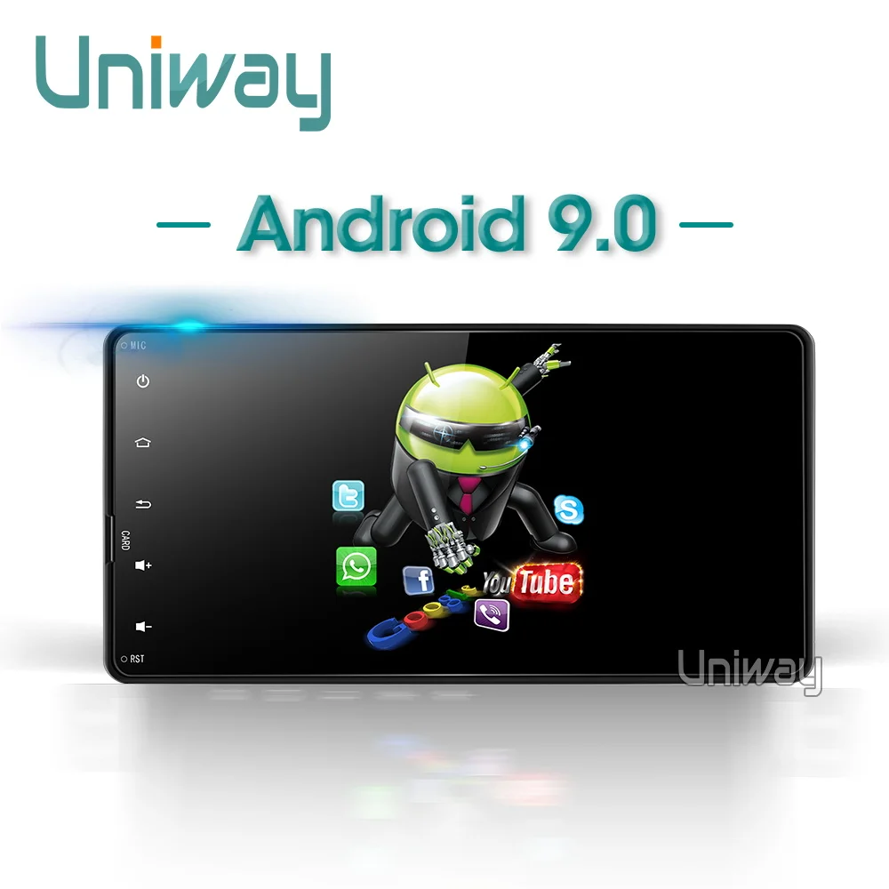 Uniway PX30 DSP 2G+ 32G android 9,0 автомобильный dvd для Mitsubishi outlander lancer 2010 2012 2013 автомобильный Радио gps навигация