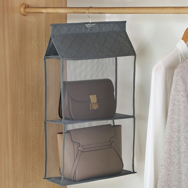 2 шт. сумки для хранения шкафа чехол органайзера прочные отделка подвесной