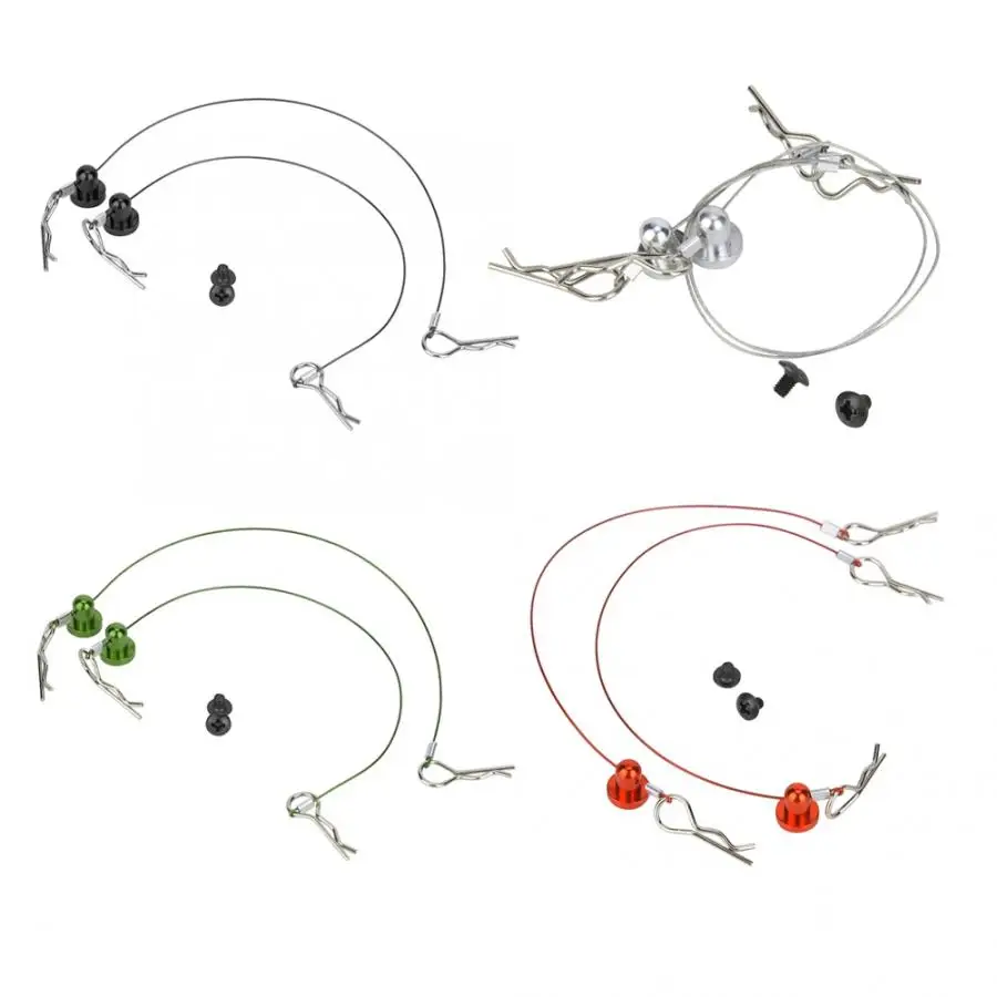 160mmAntilostBodyShellWireClipPinwithScrewRetainerfor