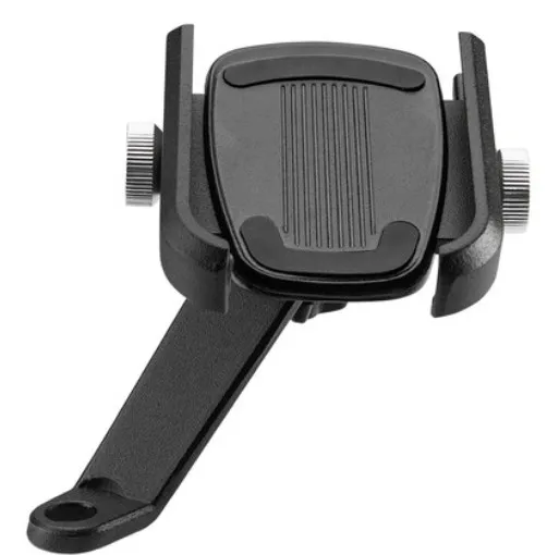 ROCKBROS алюминиевый сплав Противоскользящий держатель для телефона на велосипед универсальный 58-87 мм велосипедный держатель для телефона - Цвет: Rear Mirror holder