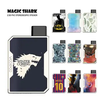 

Magic Shark Game of Thrones Old School Batman Leaf Messi Jersey Skin Film Case Sticker for Voopoo Drag Nano