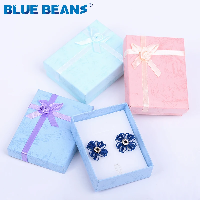 Коробка черная 2020 ювелирные изделия ожерелье серьги кольцо упаковка горячая